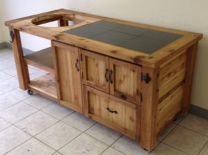 grill-table-prep-board-with-draw-cabinet-space